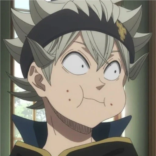 black clover, black clover, black clover asta, asta black clover gifka, black clover little asta