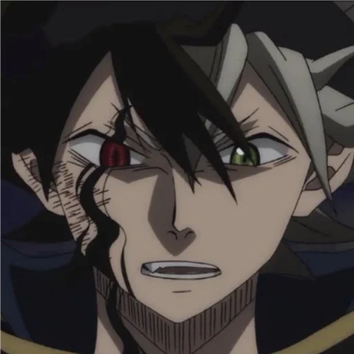 trébol negro, trébol negro, black clover 2, trébol negro asta, animación de trébol negro