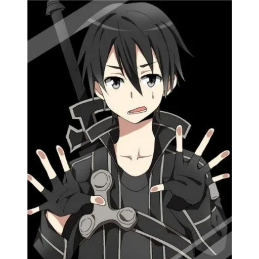 kirito, kirito kun, kirito anime, meister des schwertes online