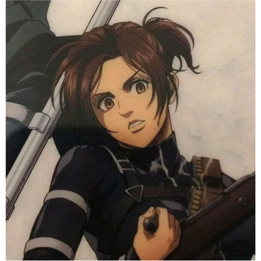 mikasa, anime mikasa, attaque des titans, sasha attaque des titans, attaque de sasha blauz des titans