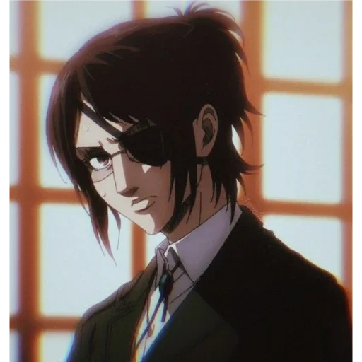 hanji zoe, ataque titã, personagem de anime, hange zoe 4 season, titan ataca titã