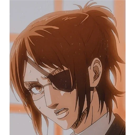 anime, hanji, anime guys, titans anime, karakter anime