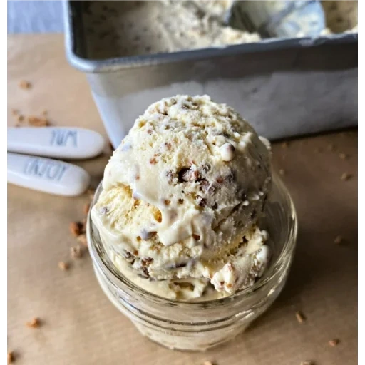 helado kulfi, helado dor azul, helado casero, helado con el sabor de la menta, receta de helado casero