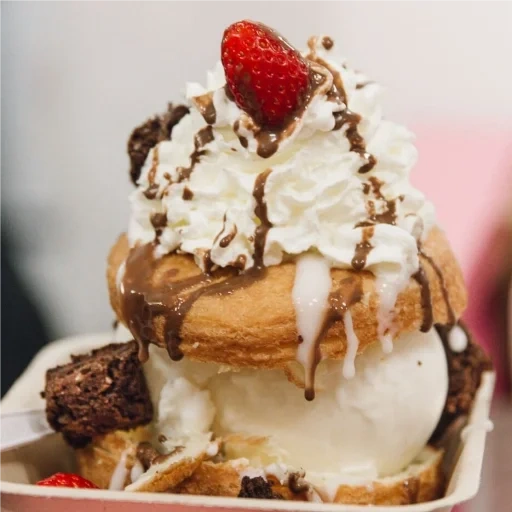 food, ice cream, dessert ice cream, chocolate dessert, absurdity sundae ice cream
