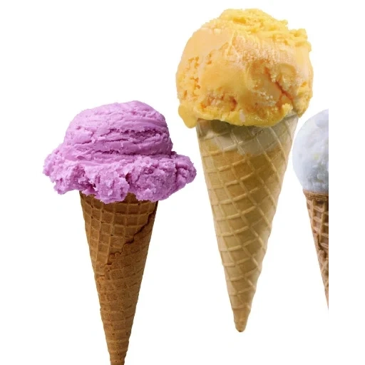 crème glacée, crème glacée, corne de crème glacée, jalato à la crème glacée, glace glacée
