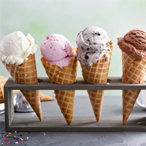 crème glacée, la glace est magnifique, glace glacée, crème glacée, la glace la plus délicieuse