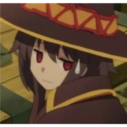 megumin, megumin, cazum konosuba, megumin konosuba, megumin has a crimson legend