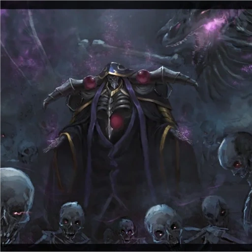 tanos, overlord art, overlord horseman death, vladyka overlord skeletro, dark lord art overlord