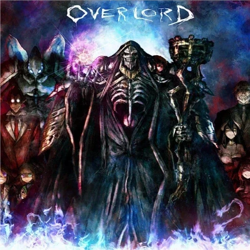 overlord ii, владыка аниме, аниме overlord, демиург оверлорд, бог смерти оверлорд