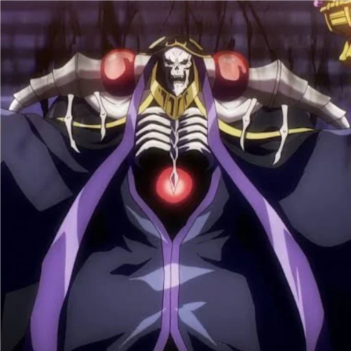 overlord, ainz oule gun, ainz oal goun, overlord of momunga, anne the master of animation