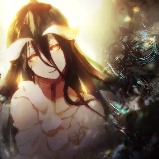 overlord animation, overlord albedo, albedo overlord, overlord albedo, albedo overlord art