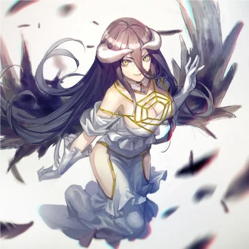 overlord albedo, albedo overlord, overlord albedo, overlord anime albedo, albedo overlord ending