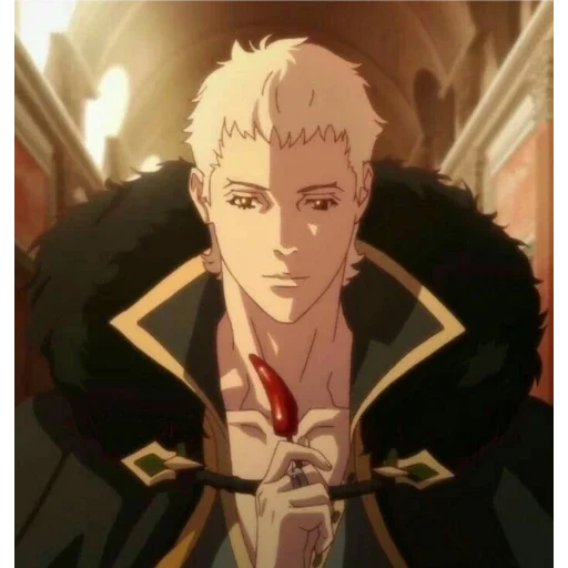 charios du roi, la rage de bahamut, personnages d'anime, la rage du roi bahamut, l'âme innocente de la rage de bahamut