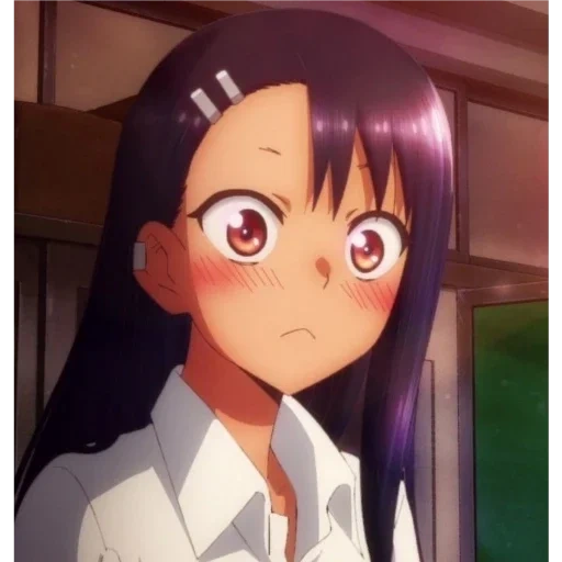 nagatoro san, anime girl, anime girl, karakter anime, musim kedua changtuo