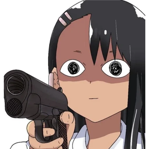 bild, nagatoro, nagatoro anime, anime charaktere, nagatoro san anime