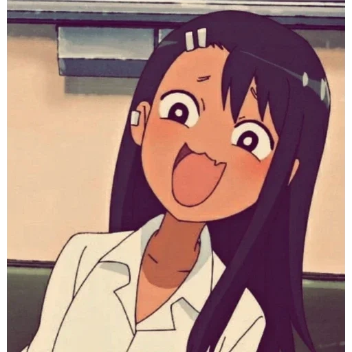 immagine, umano, nagatoro ndoto, personaggi anime, maki gamou nagatoro