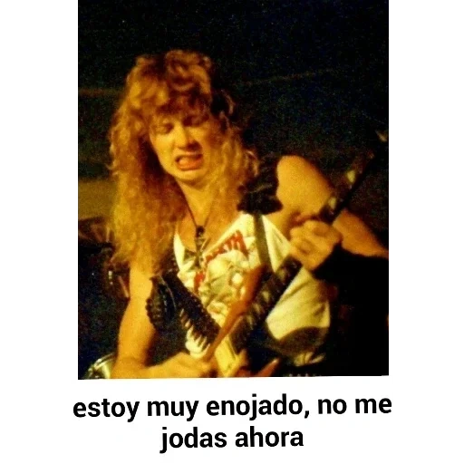 kerry king, le riprese del film, dave mastein, megadeth 1984, dave mastein 1984