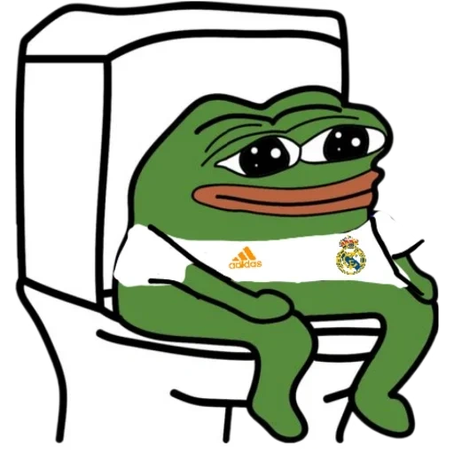 grenouille pepe, grenouille pepe, pepe est assis, grenouille peepo pepe, plateau de grenouille