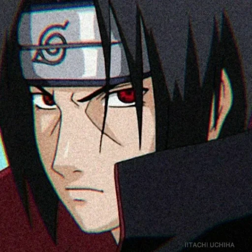 uchiha, itachi, sasuke, itachi itachi, itachi é um olhar maligno