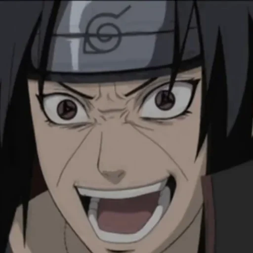 itachi, naruto, lachen itachi, naruto charaktere, itachi uchiha grinsen