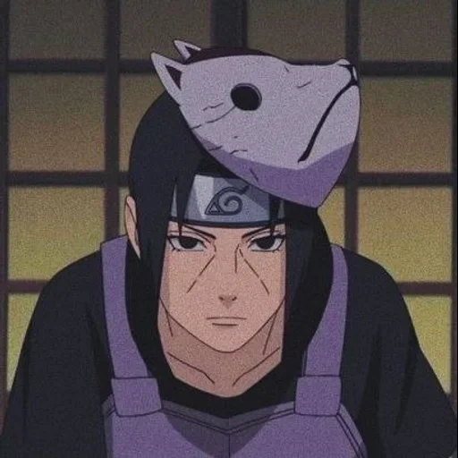 ltaqi, naruto, ithaca anbu, uchi-po naruto, itachi uchiha anbu