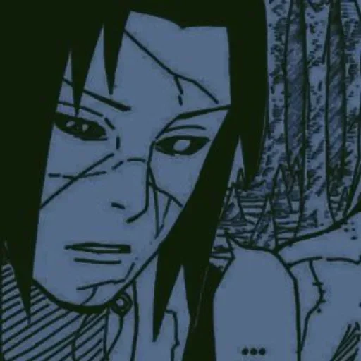 naruto, manga de yu zhi bo yi qi, madara uchiha manga, itachi manga amaterasu, animación cómica naruto lo vistió