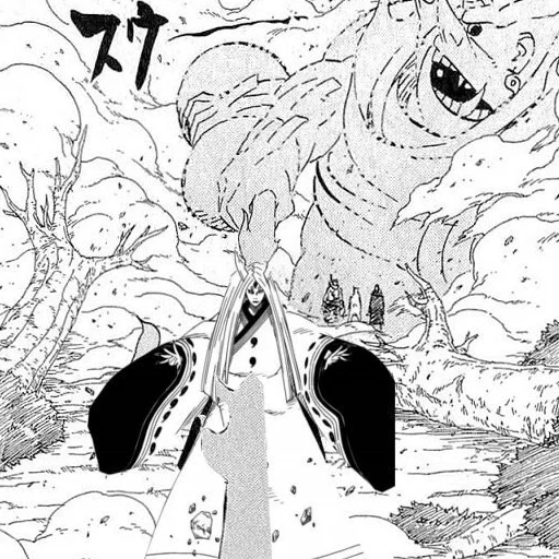 naruto, mangá boruto, manga boruto 51 capítulo, madara edo tersey susano, naruto manga madara susano