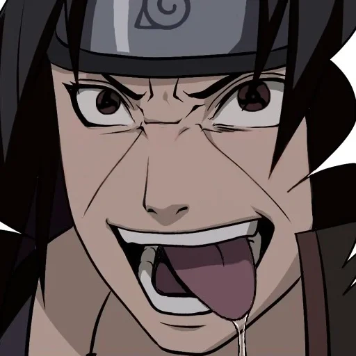 itachi, itachi me, ahegao itachi, riendo itachi, itachi meme sonrisa