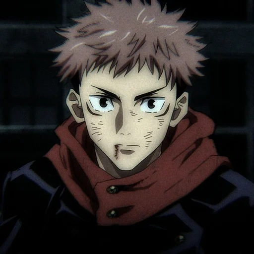 anime, jujutsu, yuji itadori, jujutsu kaisen, personaggi anime