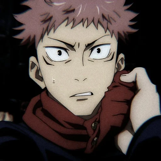 ethodori yuji, yuji itadori, jujutsu kaisen, jujutsu kaisen anime, jujutsu kaisen magic battle