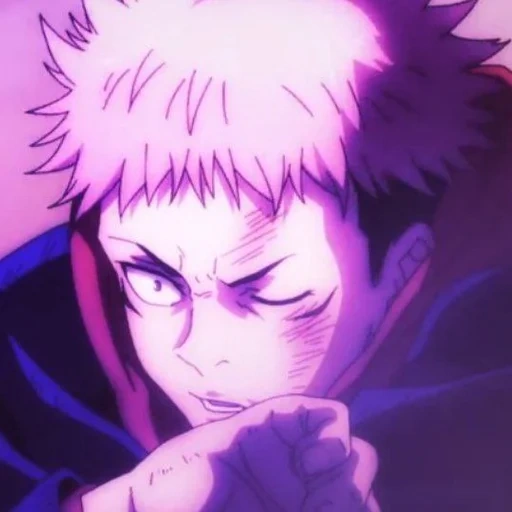 chups, anime, humain, personnages d'anime, jujutsu kaisen creux violet
