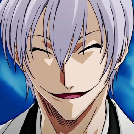 anime, gin ichimaru, ichimaru troll, gin ichimaru è vuoto, sorridi ichimaru gina