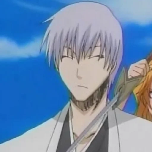 gin blich, anime blich, gin ichimaru, gin ichimaru rangika, anime gintama 1 stagione 1