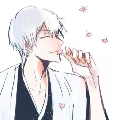 anime guys, gin ichimaru, anime pemutih, ichimaru gina, ichimaru gin art