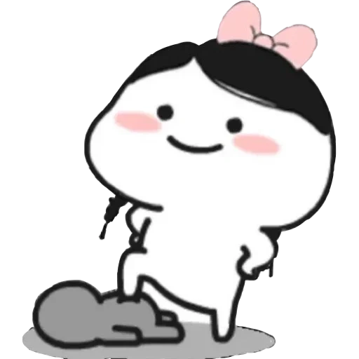 kawaii, asian, cute drawings, funny drawings, watsap cool cute bunnies