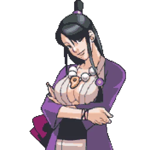 ace attorney мия спрайт, ace attorney майя, maya fey sprites, феникс райт и мия фей, ace attorney