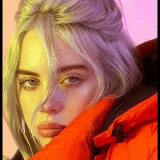 айлиш, билли айлиш, billie eilish, билли айлиш арты, портрет billie eilish