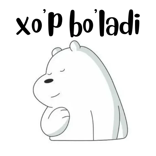 wanita muda, beruang, beruang kutub, icebear bear, kami bare bears white