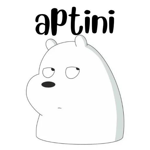 beruang es, icebear lizf, beruang kutub, apa itu viscototo putih, ice bear we bare bears