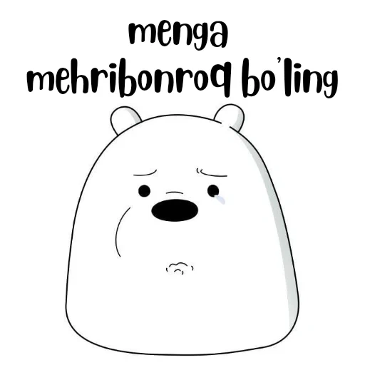 icebear, icebear lizf, oso polar, caricatura de oso de hielo