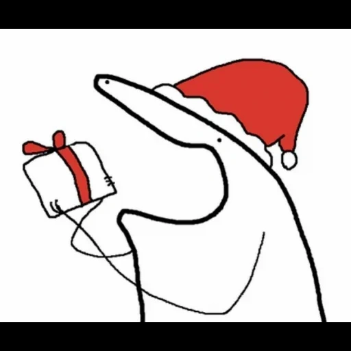 gente, black meng meng, apartamentos fotográficos, caricatura de santa claus, sombrero de año nuevo bongo cat