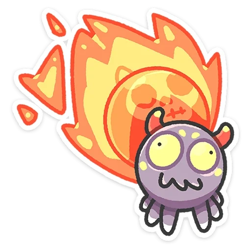 brennendes zombie backpulver, flammender zombie bug