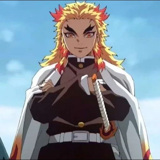 kedzhuro rengoku, rengoku kyojuro, anime del personale di rengoku, legend samurai di uova, demon slayer kimetsu no yaiba