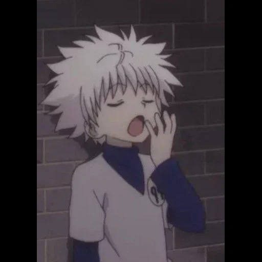 киллуа, killua, киллуа золдик, киллуа плачет, охотник х охотник 3