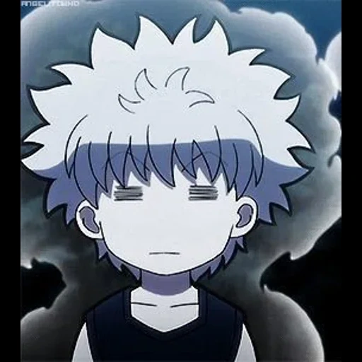 killoi, killoi baka, killoi omega, killua est mécontent, hunter x hunter 3