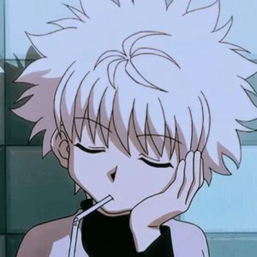 kiluwa, killua, animación de kiluwa, hunter x hunter, hunter x hunter 3