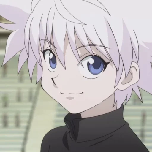 киллуа, killua, киллуа золдик вики, hunter x hunter киллуа, киллуа хвостиком голове