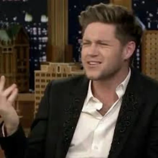 visage memic, niall horan, mèmes drôles, le visage est drôle, chris hemsworth show jimmy fallon