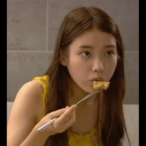 people, girl, best hot, jenny's food, what does iu like to eat