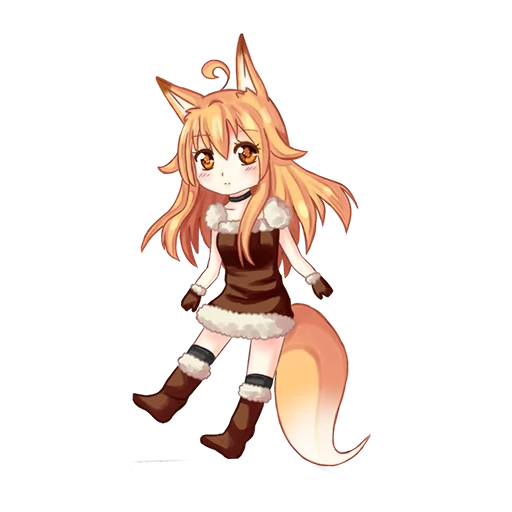 der rote fuchs, chibi jiyin, chibi jisun, anime ji yin, der fuchs anime